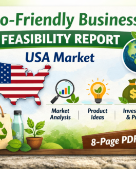 Eco-Friendly Business Feasibility Report – USA Market